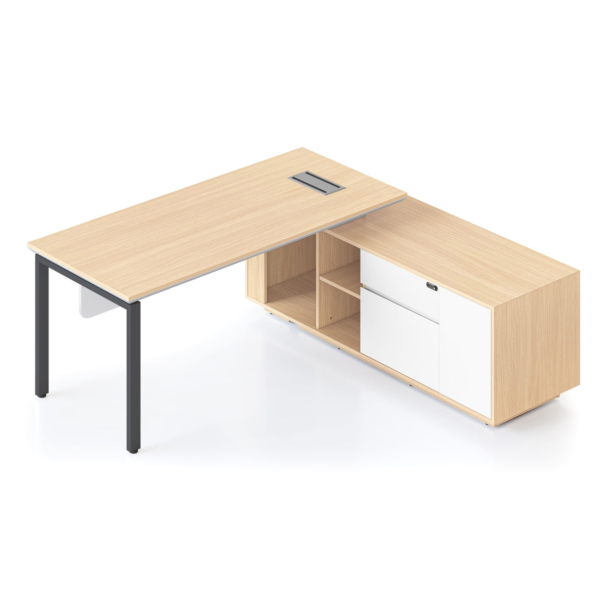 Casa Executive Desk & Cabinet — view 6