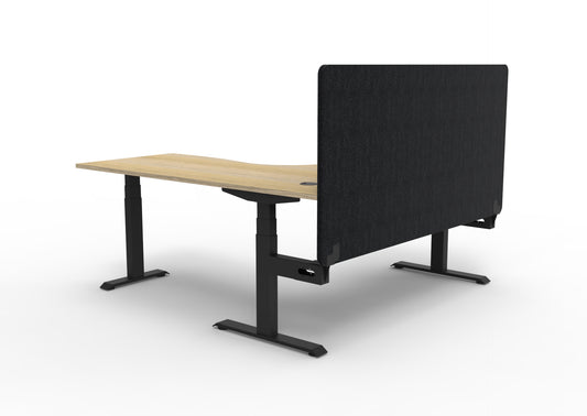 Boost+ Corner Workstation with Screen — view 2