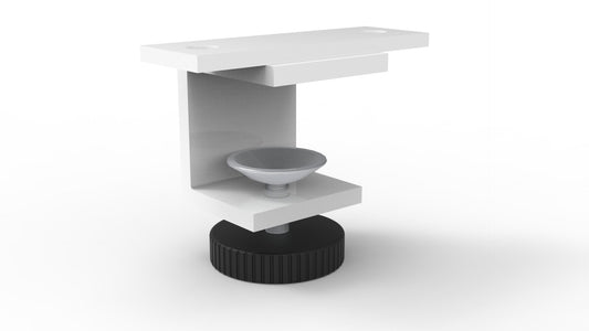 SHUSH30+ Screen Clamp — White P/C