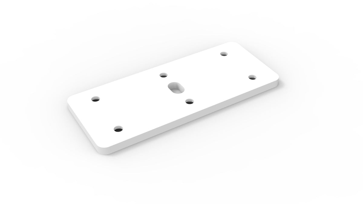 SHUSH30+ Back to Back Return Screen Fixing Bracket — White P/C