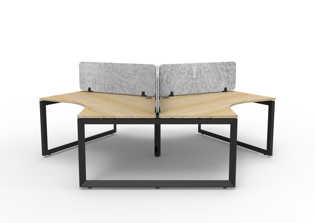 Infinity 120 Degree Workstation — Loop Leg