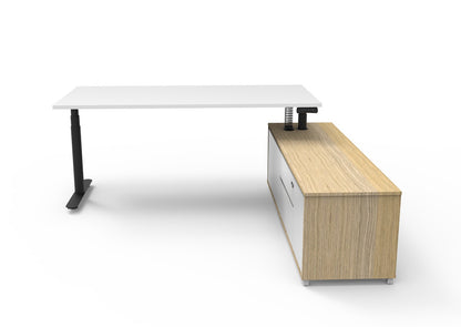 Halo Plus Executive Desk & Cabinet — view 3