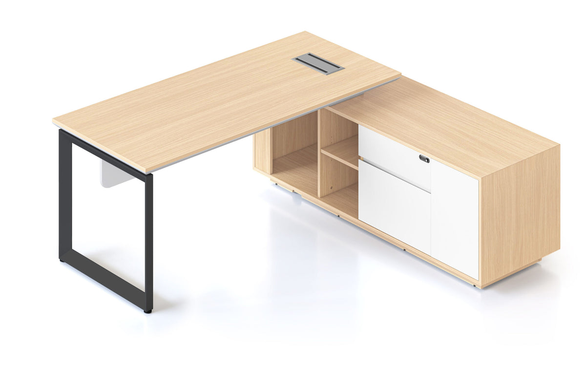 Casa Executive Desk & Cabinet — view 4