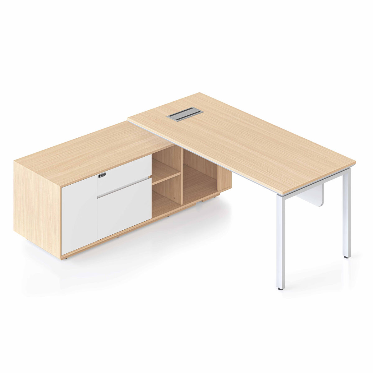 Casa Executive Desk & Cabinet — view 5