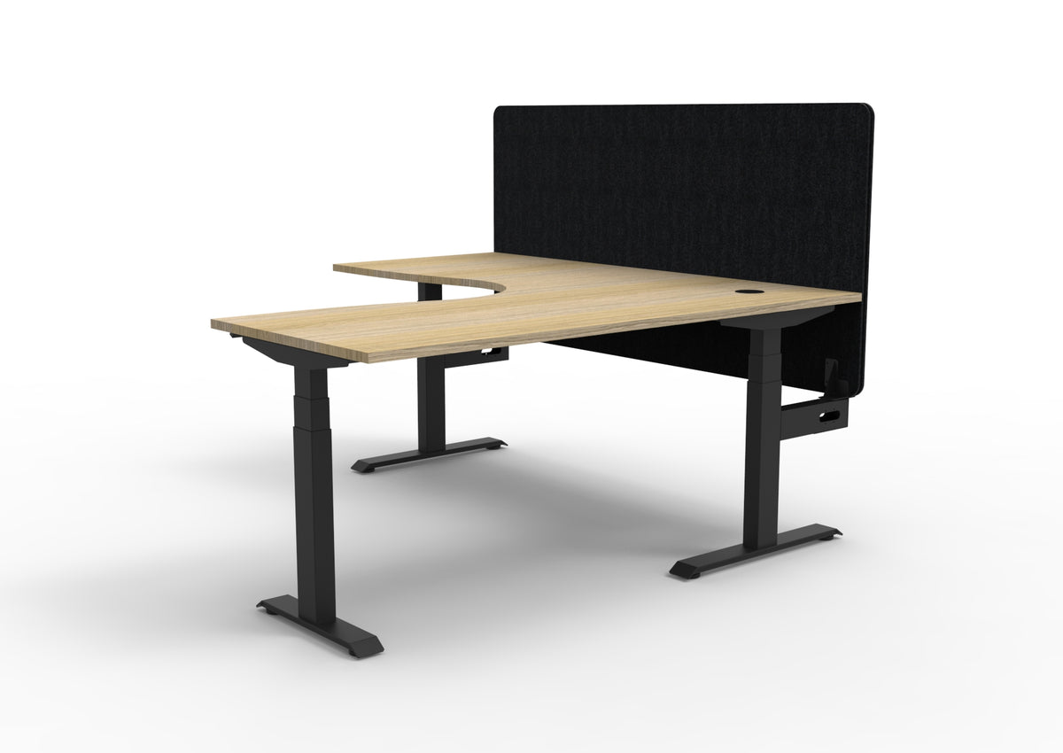 Boost+ Corner Workstation with Screen — view 3