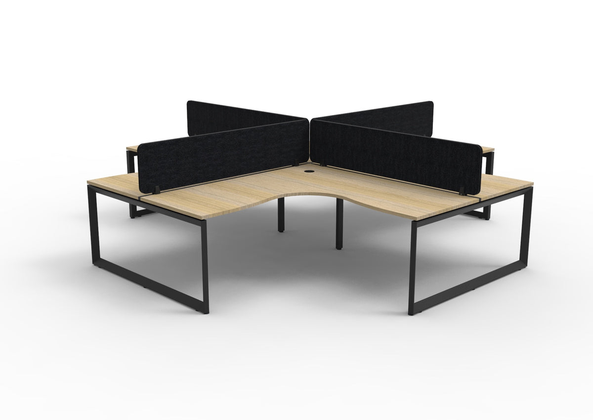 Infinity Loop Leg Corner Workstation