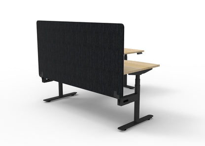 HALO+ Corner Workstation with Screen — view 4