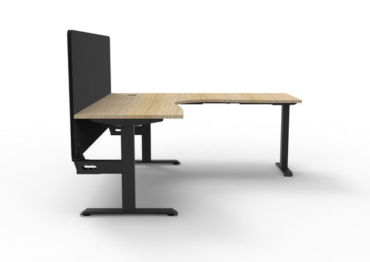 Boost Static Corner Workstation with Screen — view 2