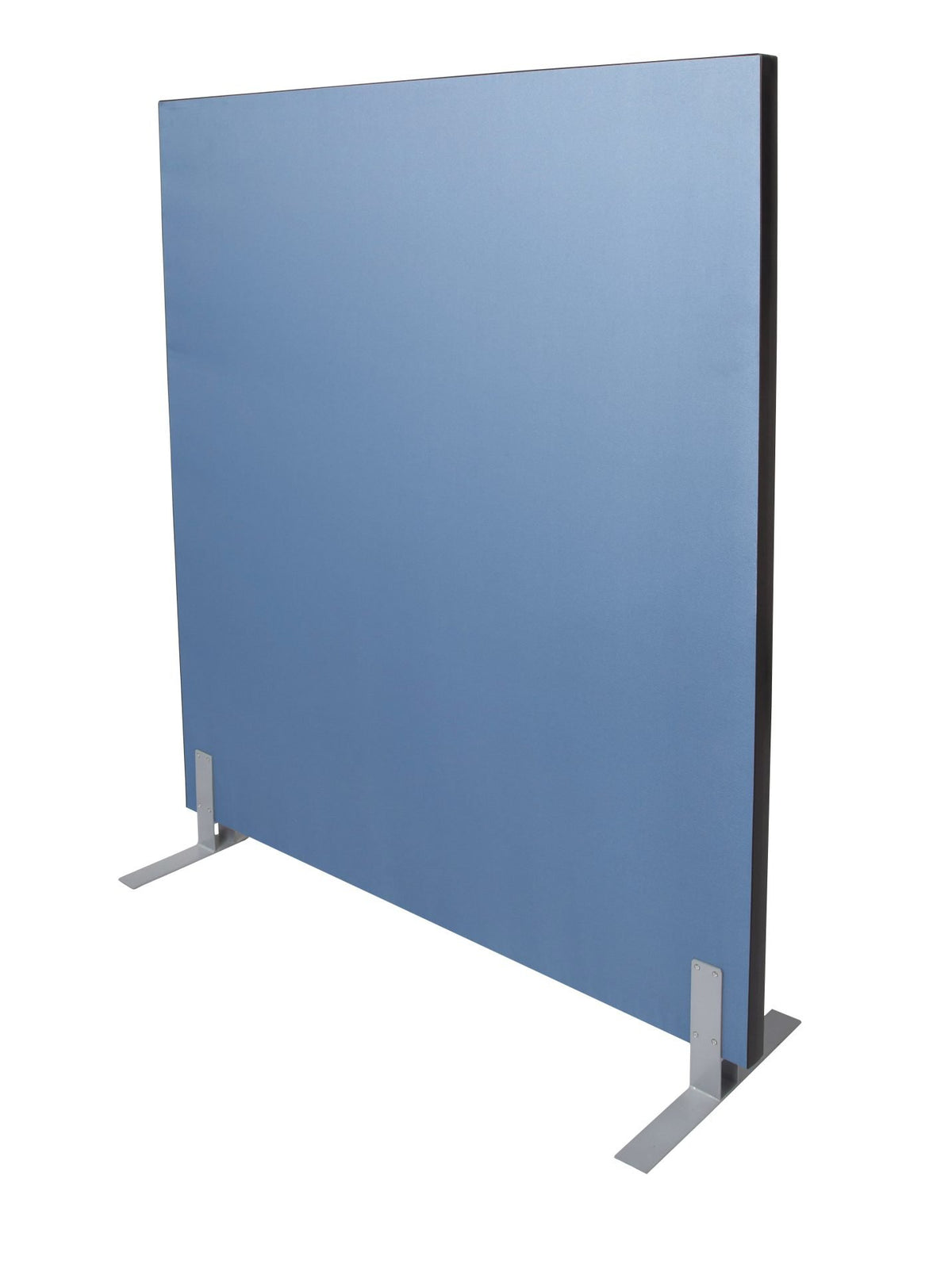 Acoustic Screen – Free Standing — 1500mm W x 1800mm H / Blue Upholstery