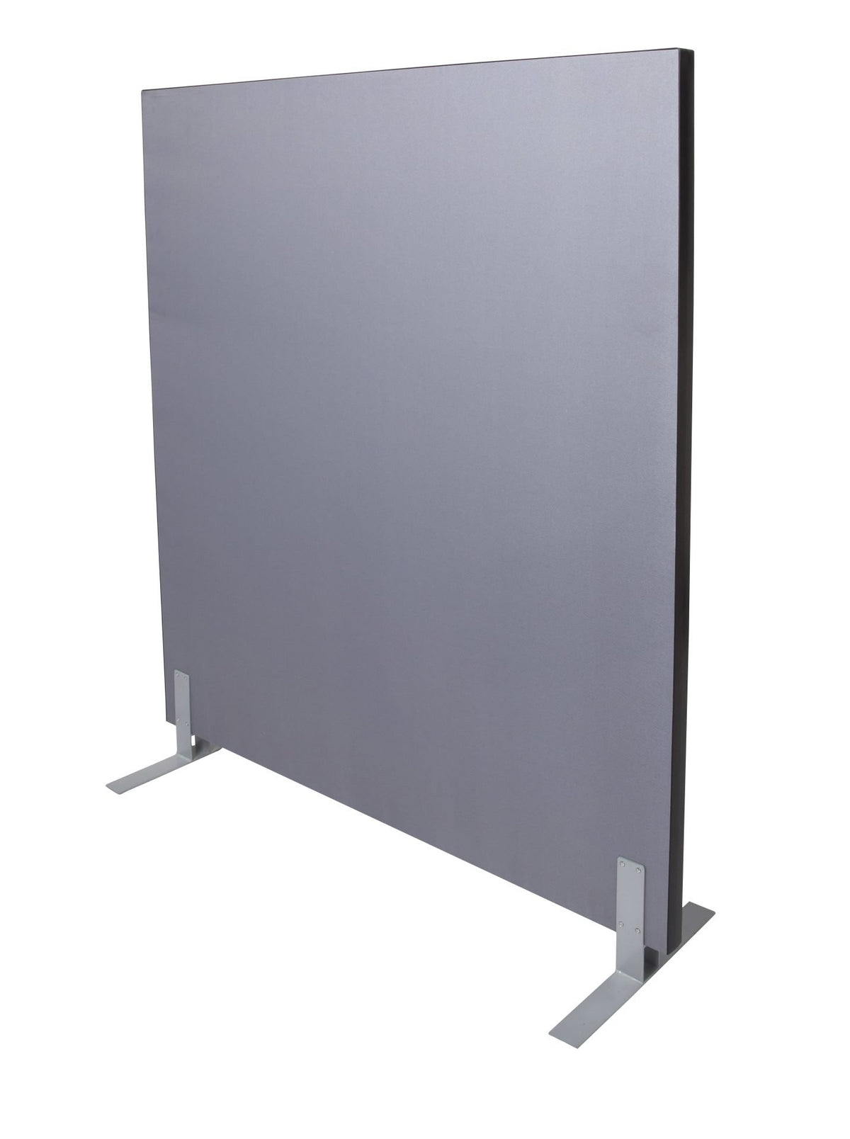 Acoustic Screen – Free Standing — 1500mm W x 1800mm H / Grey Upholstery