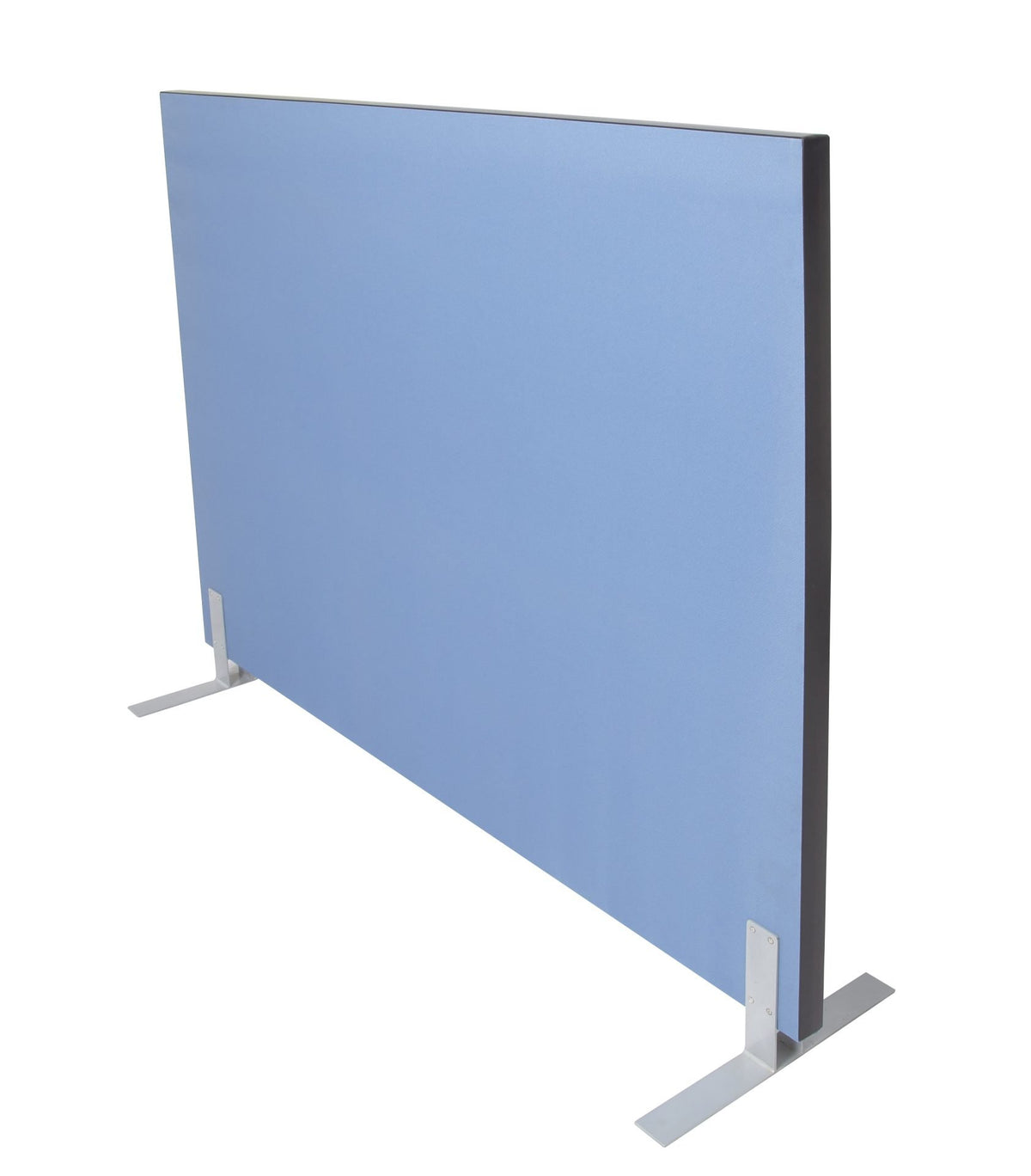 Acoustic Screen – Free Standing — 1800mm W x 1800mm H / Blue Upholstery