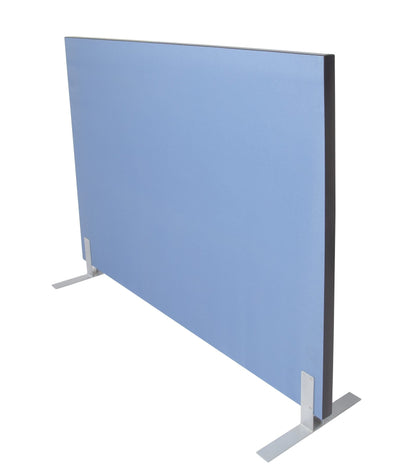 Acoustic Screen – Free Standing — 1800mm W x 1800mm H / Blue Upholstery