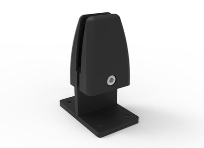 Powder Coated Clamp To Suit EPS Screens — Back to Back Desk Mounted / Black