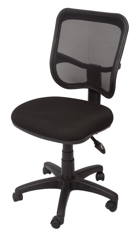 EM300 Operator Chair — Black Fabric