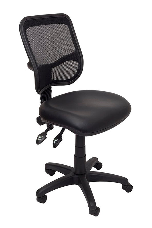 EM300 Operator Chair — Black PU
