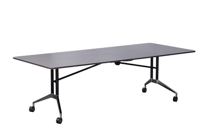 Rapid Edge Folding Meeting & Boardroom Table — Driftwood Top — FBT2410 DRIFT