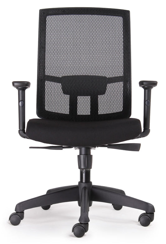 KAL Task High Back Promesh Chair — Black