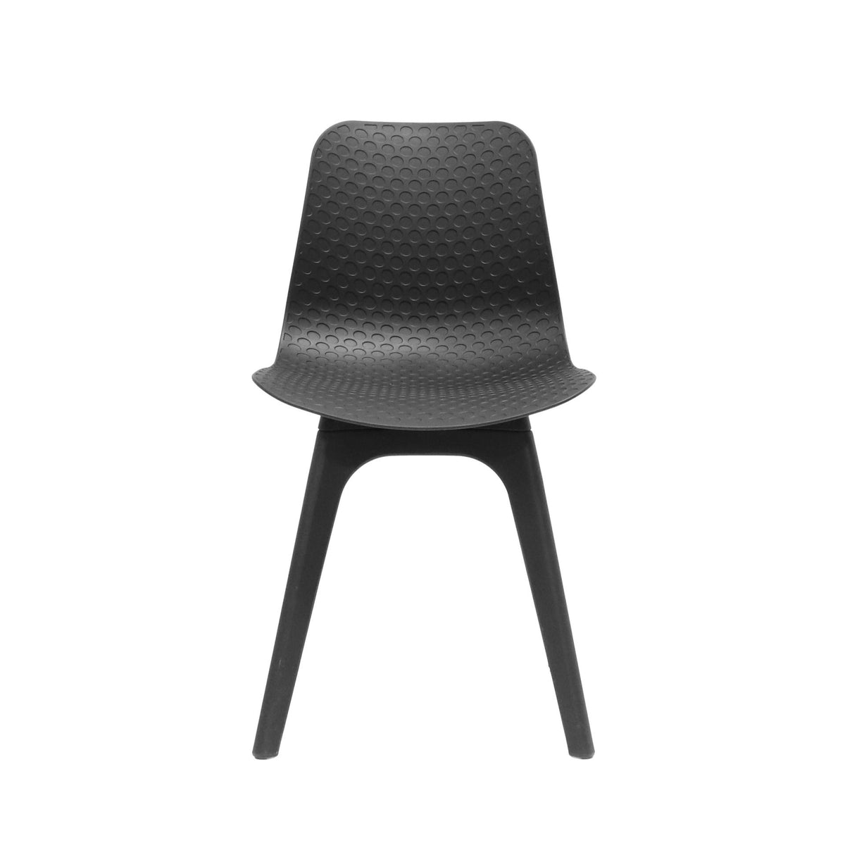 Lucid Chair — Black Shell & Black Base