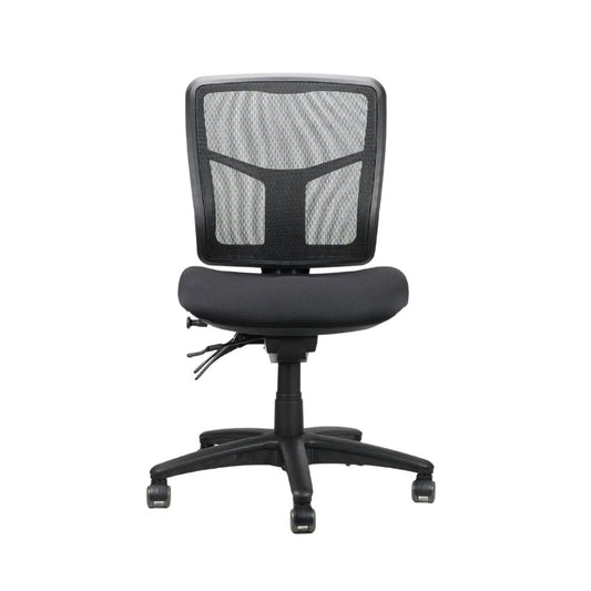 Mirae Medium Back Chair — Black