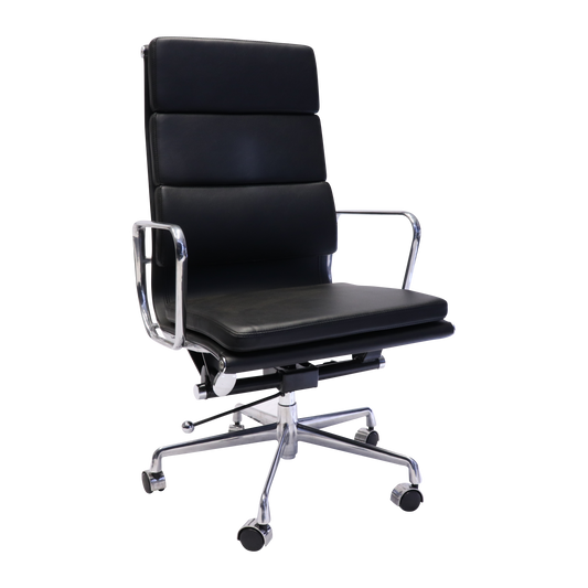 PU900H High Back Executive Chair — Black