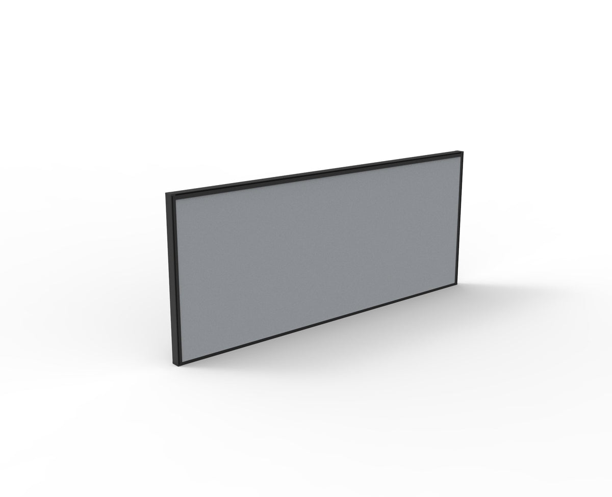 30mm SHUSH30 Screens — 1200mm W x 495mm H x 30mm T / Grey Fabric with Black P/C Frame