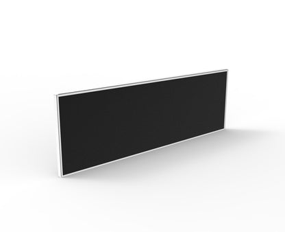 30mm SHUSH30 Screens — 1500mm W x 495mm H x 30mm T / Black Fabric with White P/C Frame