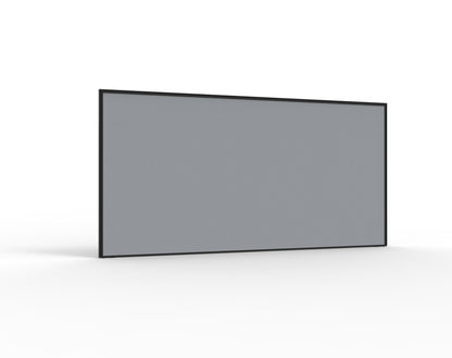 30mm SHUSH30 Screens — 1500mm W x 900mm H x 30mm T / Grey Fabric with Black P/C Frame