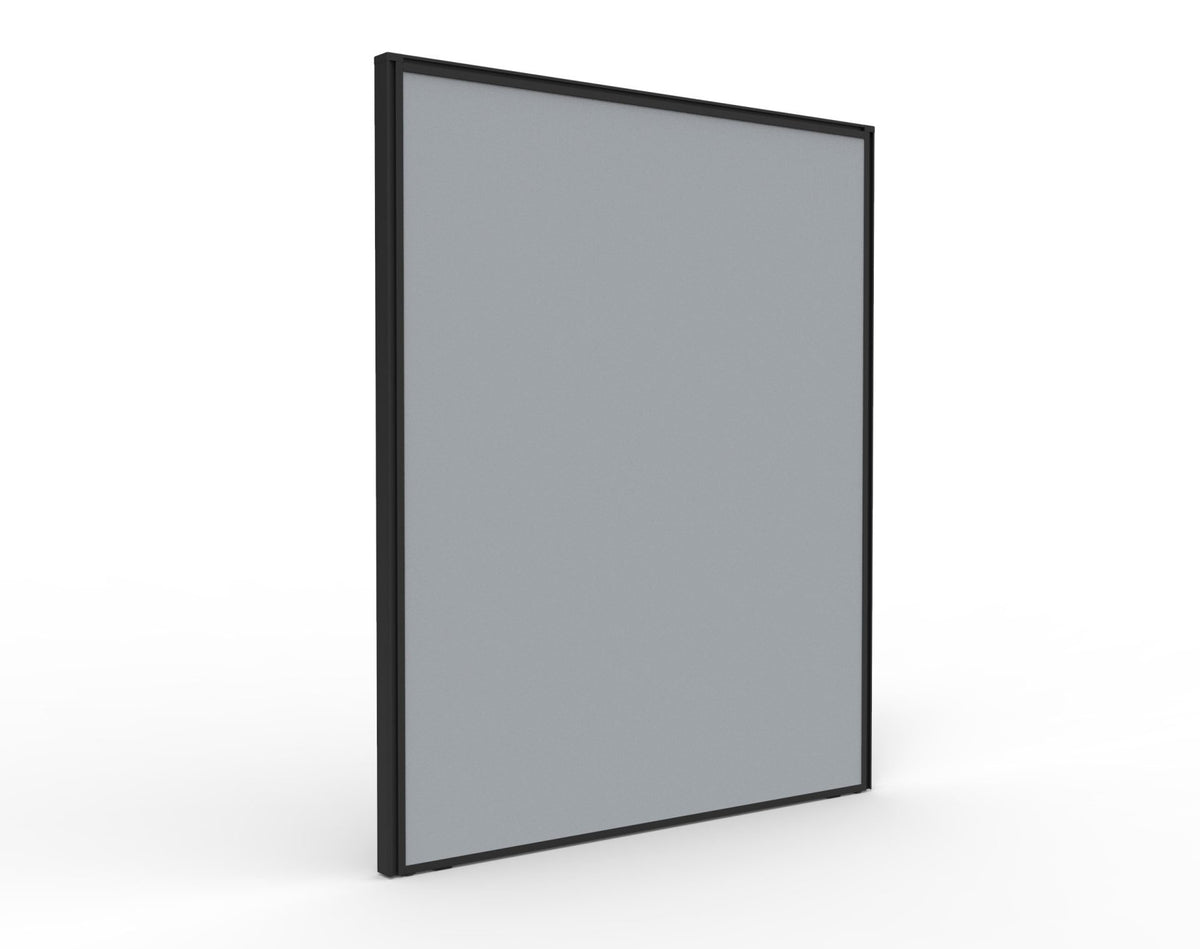 30mm SHUSH30 Screens — 750mm W x 900mm H x 30mm T / Grey Fabric with Black P/C Frame