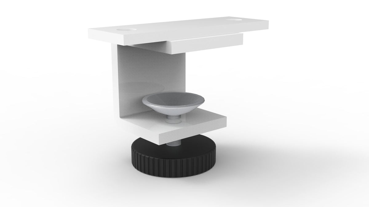 SHUSH30+ Screen Clamp — White P/C