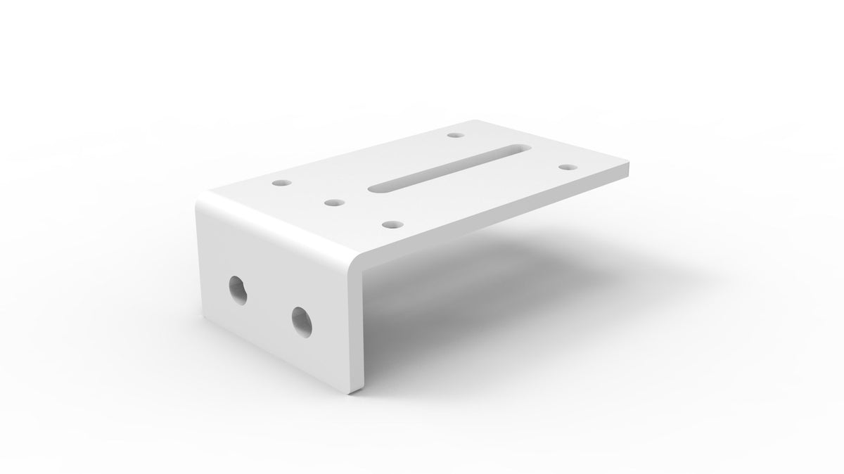 SHUSH30+ Double Screen Fixing Bracket — White P/C