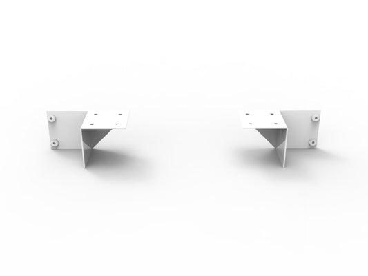 SHUSH30+ 900mm Height Screen Fixing Bracket — White P/C
