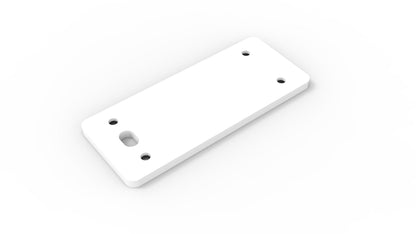 Shush30 L Shaped Screw Plate — White P/C
