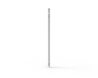 Shush30 Joining Poles — 900mm H x 30mm W x 30mm D / White Satin / 90-180 Degree