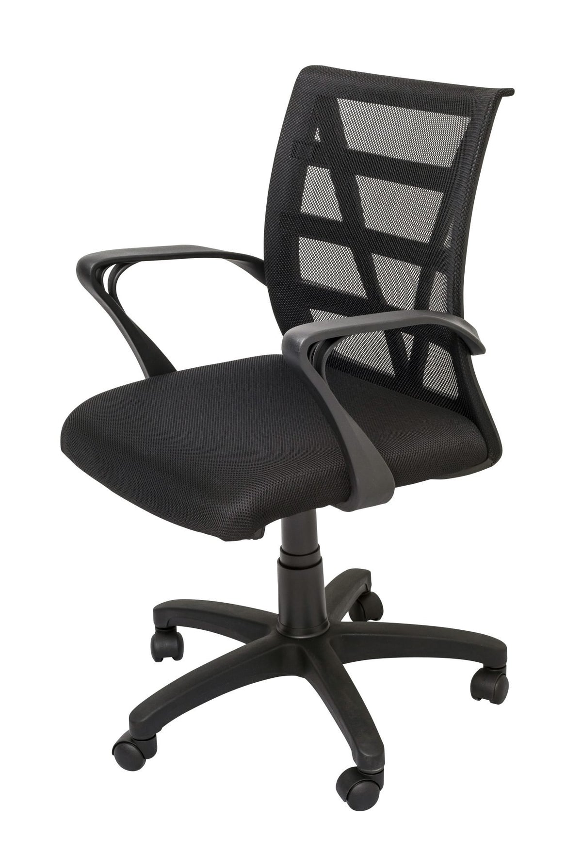 Vienna Mesh Back Chair — Black
