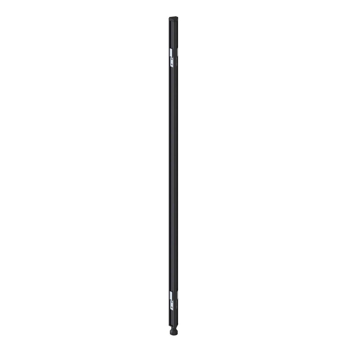 Shush30 Joining Poles — 1200mm H x 30mm W x 30mm D / Black Satin / 120 Degree