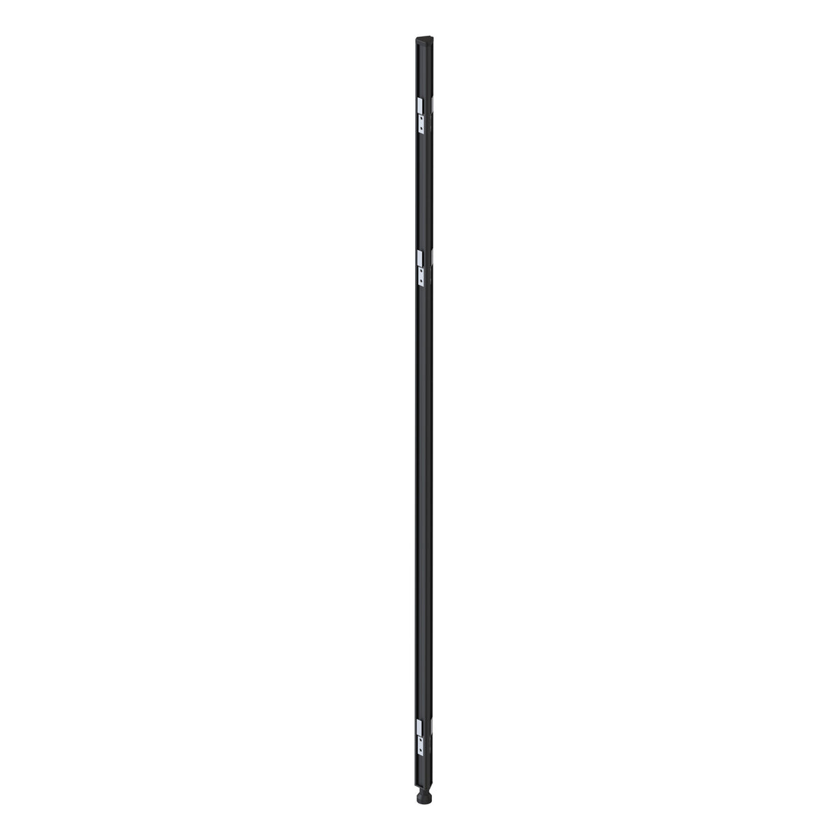 Shush30 Joining Poles — 1500mm H x 30mm W x 30mm D / Black Satin / 120 Degree