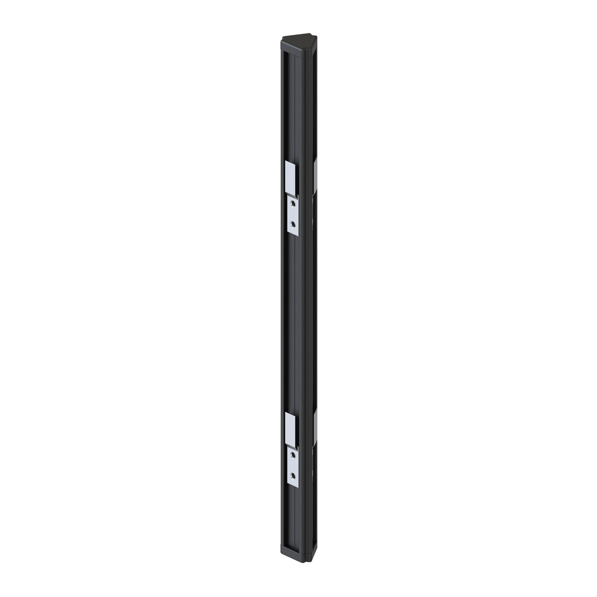 Shush30 Joining Poles — 495mm H x 30mm W x 30mm D / Black Satin / 120 Degree
