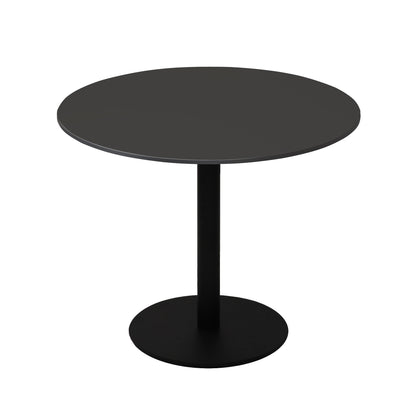 Estilo Round Table — 1200mm DIA, Black, Black P/C — CBT12 BLK/BL