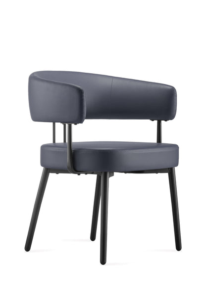 Hera Breakout Chair — French Navy PU