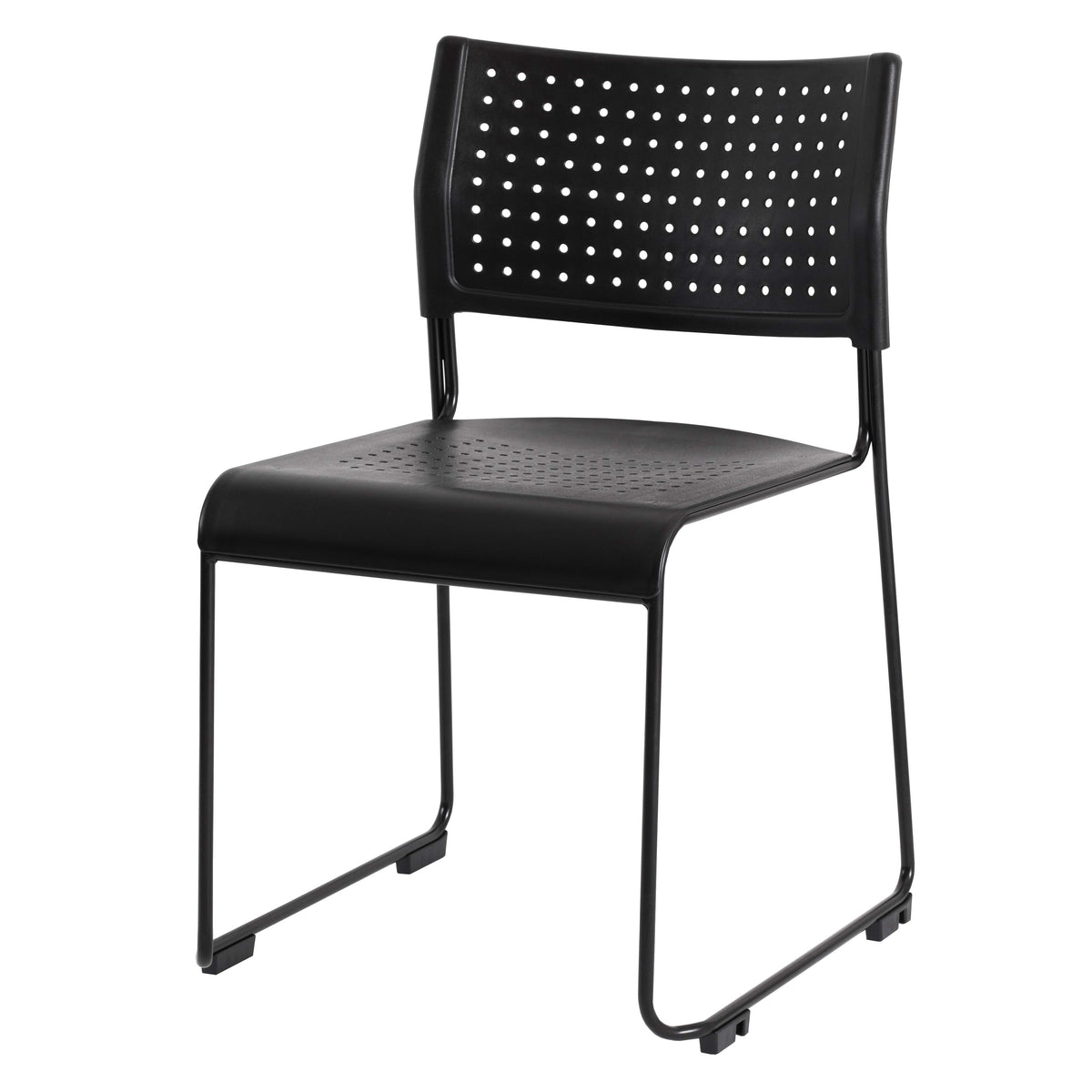 Wimbledon Chair – Custom Collection — Black / Black P/C