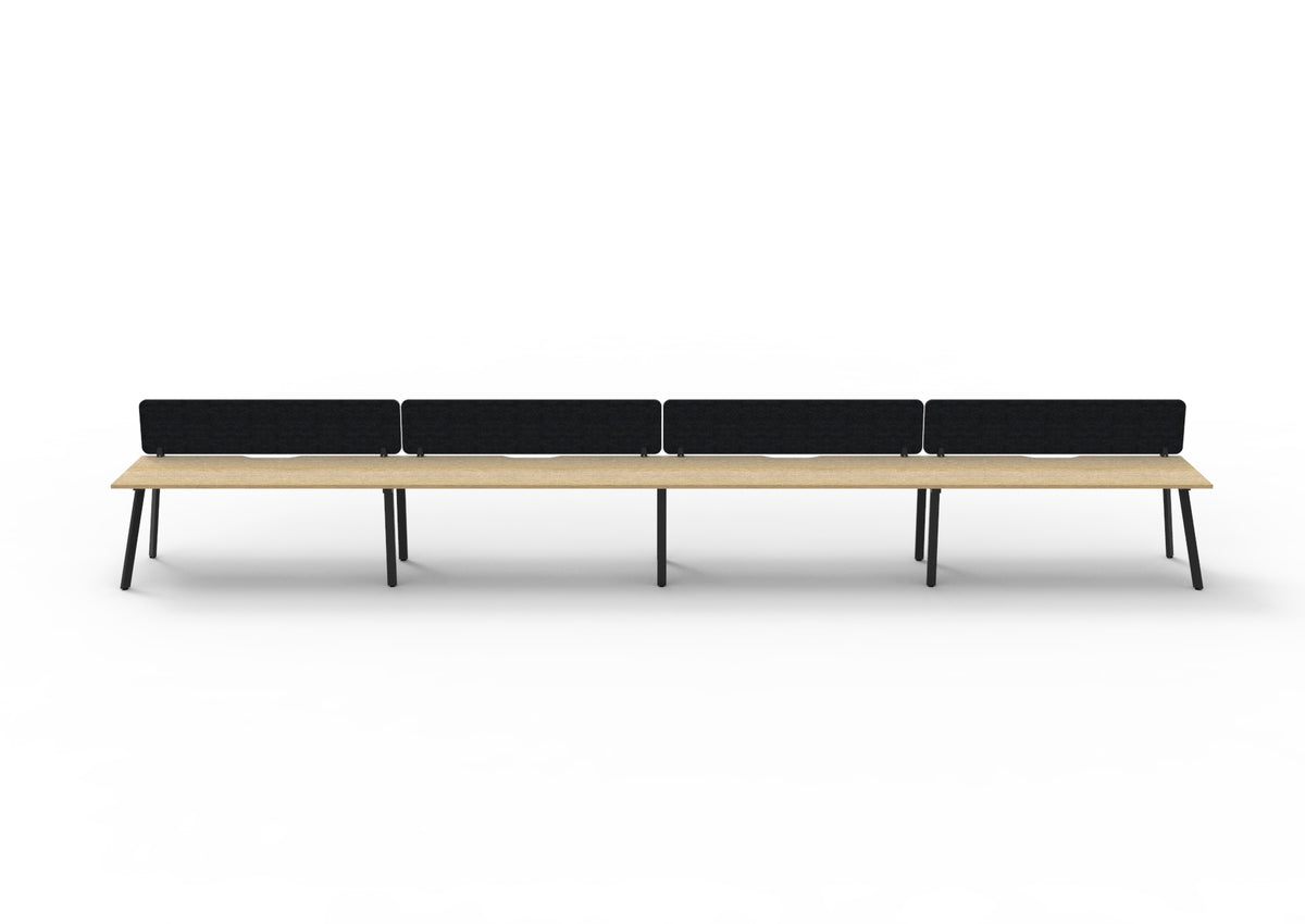 Eternity Single Sided Workstation with Screen — view 2