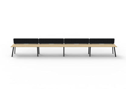 Eternity Single Sided Workstation with Screen — view 2