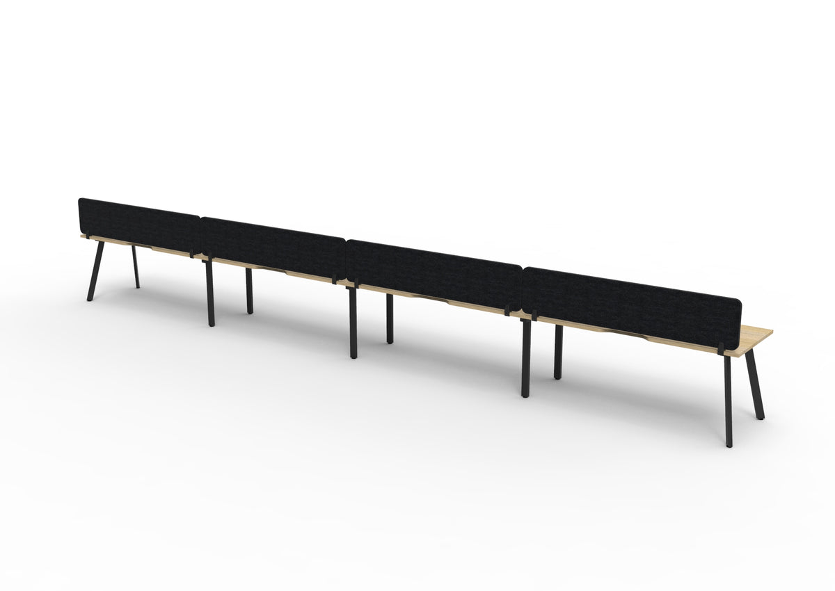 Eternity Single Sided Workstation with Screen — view 3