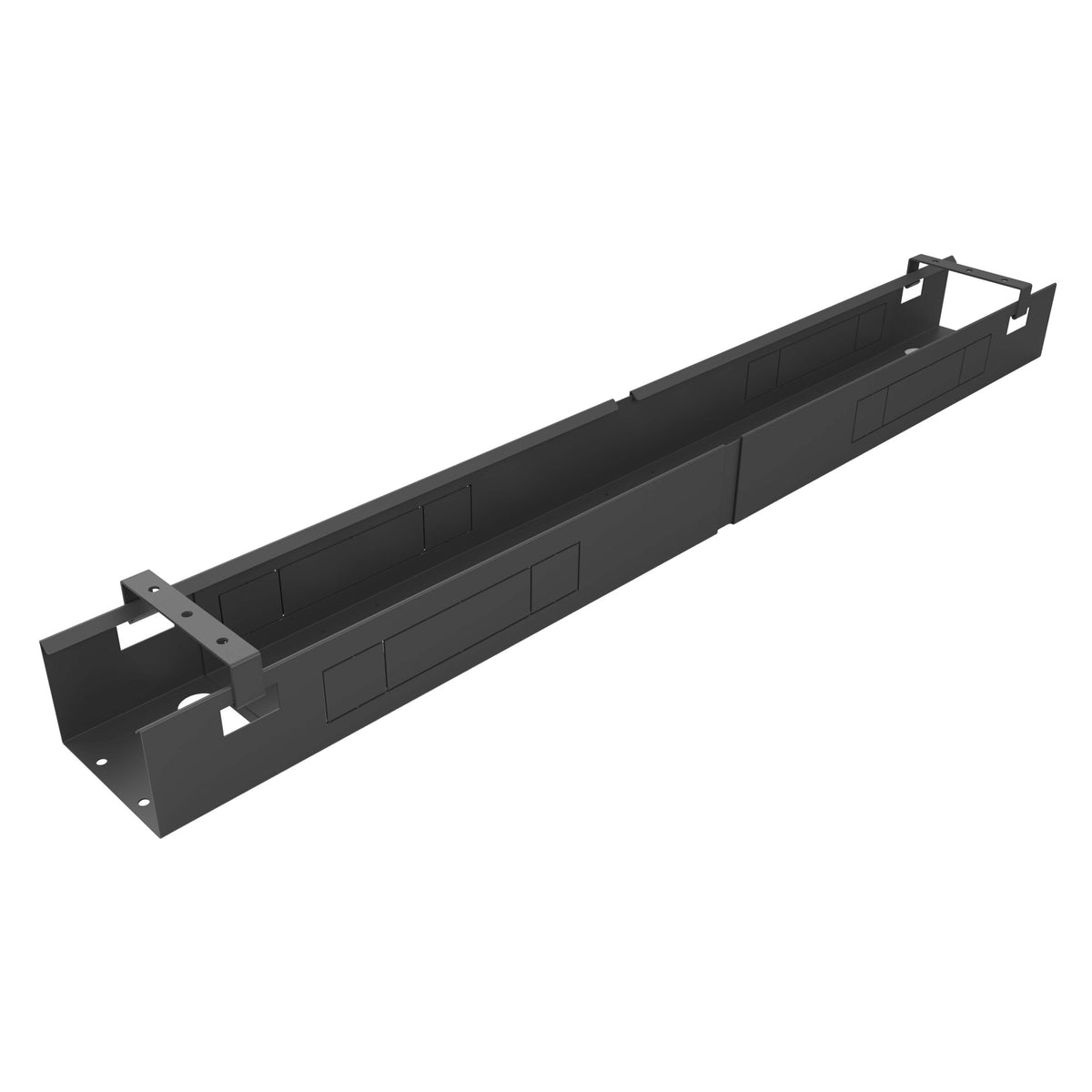 Telescopic Desk Mount Cable Tray